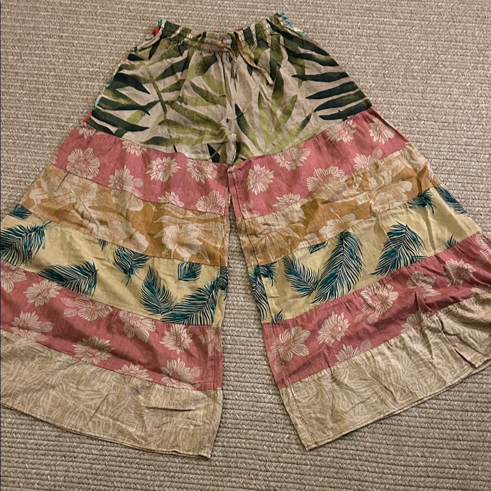 Sacred Threads size s/m extra wide leg  pant
